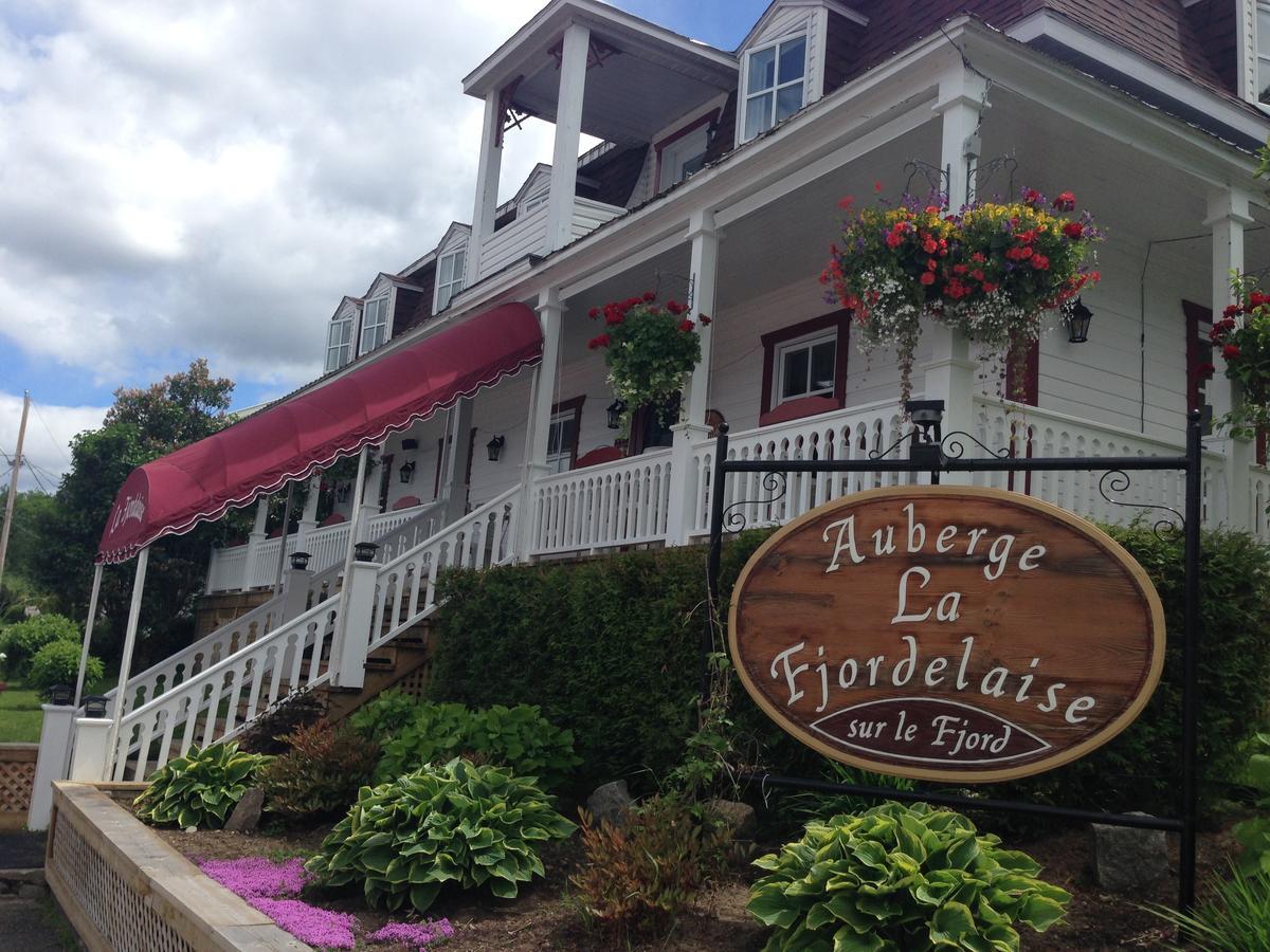 Auberge La Fjordelaise & La Rosalie LʼAnse-Saint-Jean Exterior foto