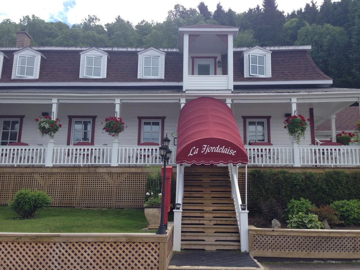 Auberge La Fjordelaise & La Rosalie LʼAnse-Saint-Jean Exterior foto